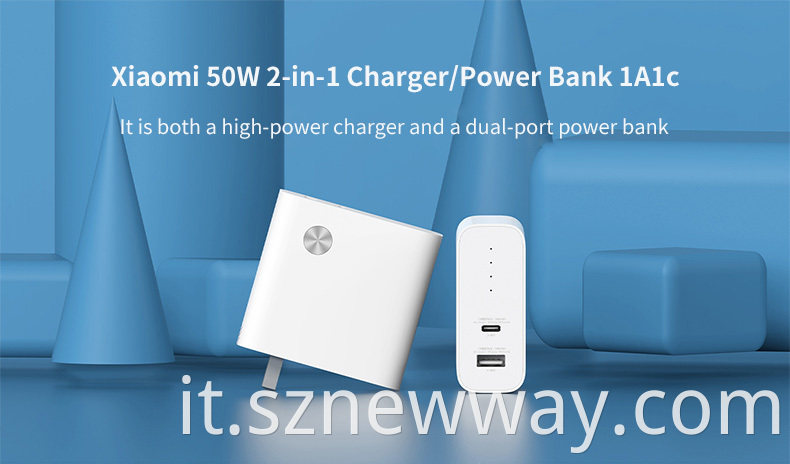 Mi Power Bank 50w 2 In 1